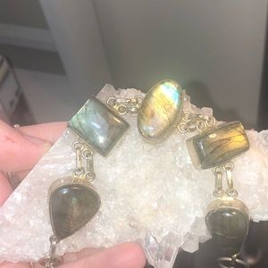 Labradorite Link Bracelet